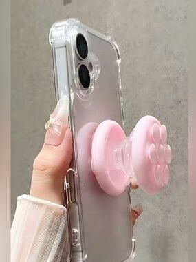 NWT VIRAL TIK TOK POP SOCKET SUCTION CUP PHONE GRIP PINK